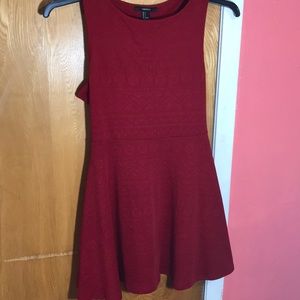 Maroon dress